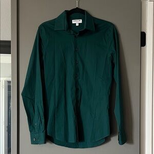 Express Men’s Emerald Green Dress Shirt